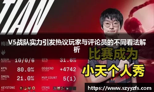 V5战队实力引发热议玩家与评论员的不同看法解析